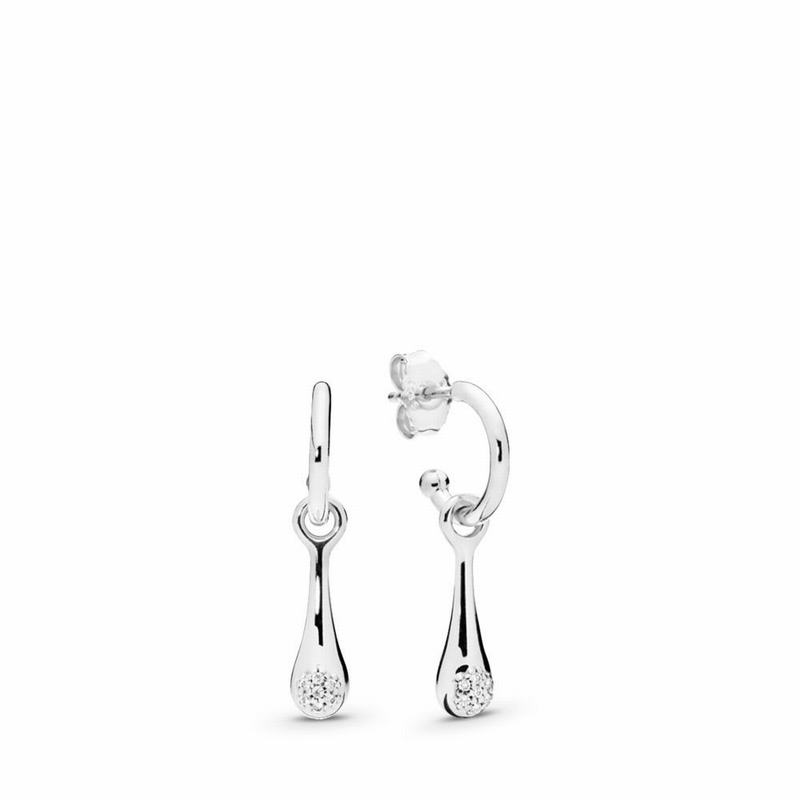 Pandora Australia Modern LovePods™ Earrings - Sterling Silver | YGKAXT607